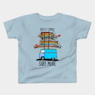 surf time Kids T-Shirt